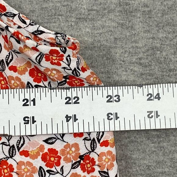 Zac & Rachel Womens Multicolored Floral Sleeveless Open Pullover Blouse Size XL - Picture 9 of 12